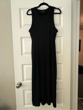Banana Republic Black Sleeveless Maxi Dress